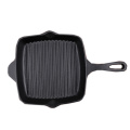 Cast Iron Skillet Home Kitchen Outdoor BBQ Saucepan Egg Pancake Cooking Frying Pan Non Stick Skillet